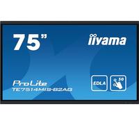 IIYAMA - PROLITE TE7514MIS-B2AG Pannello piatto per segnaletica digitale 190,5 cm (75') LCD Wi-Fi 435 cd /m² 4K Ultra HD Nero Touch screen Processore - SPEDIZIONE GRATUITA