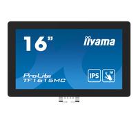 iiyama ProLite TF1615MC-B1 Monitor PC 39,6 cm [15.6] 1920 x 1080 Pixel Full HD Touch screen Nero (iiyama 15.6' IP65 Anti Fingerprint Open Frame Screen Display) [TF1615MC-B1]