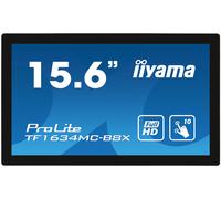 iiyama ProLite TF1634MC-B8X Monitor PC 39,6 cm (15.6") 1920 x 1080 Pixel Full HD LED Touch screen Multi utente Nero