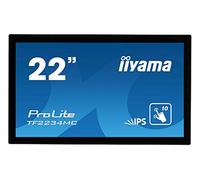 Iiyama ProLite TF2234MC-B6AGB - Monitor a LED IPS da 55 cm (21,5") Full HD open Frame a 10 punti, multi-touch capacitiva (VGA, HDMI, DisplayPort) USB per Touch, IP65 Front, Anti Glare, Nero