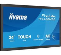 iiyama TF2438MSC-B2 Touchscreen ProLite da 23,8" DeepContrast PCAP+ a 10 punti con una robusta struttura in metallo