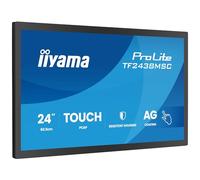 iiyama TF2438MSC-B2 Touchscreen ProLite da 23,8" DeepContrast PCAP+ a 10 punti con una robusta struttura in metallo