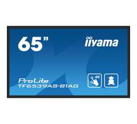 Iiyama Prolite TF6539AS-B1AG - Monitor LED IPS 163,9 cm 64,5" IPS 4K UHD Open Frame 40 Punti Multitouch Bonded PCAP capacitivo HDMI DP RJ45 RS-232c USB2.0 IP65 Android OS antiriflesso Touch Glass 24/7