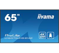 IIYAMA ProLite TV LCD, 64,5 ", UHD 4K, Nero