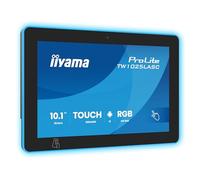 iiyama Prolite TW1025LASC-B3PNR - Monitor LED IPS 25,5 cm 10,1" WXGA 10 punti multitouch capacitivo uscita audio USB3.2/2.0/mini LAN PoE Android WiFi Bluetooth NFC/RFID Webcam antiriflesso anti