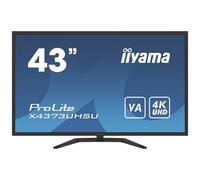 iiyama ProLite X4373UHSU-B1 Monitor PC 108 cm 425" 3840 x 2160 Pixel 4K Ultra HD Nero
