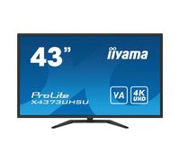 iiyama ProLite X4373UHSU-B1 Monitor PC 108 cm 425" 3840 x 2160 Pixel 4K Ultra HD Nero