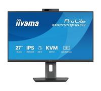 iiyama ProLite XB2797QSNPH-B1 Monitor IPS QHD da 27" con fotocamera Windows Hello da 5 MP integrata