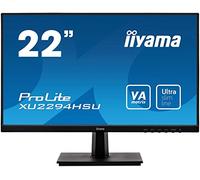 iiyama XU2294HSU-B1 21.5 Inch VA LCD with Slim Bezel, 4ms, Full HD 1920x1080, 250 cd/m² Brightness, 1x HDMI,1 x DisplayPort, 1 x VGA, USB Hub, 2 x 1W Speakers