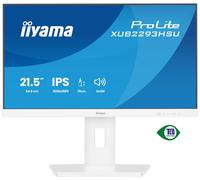 iiyama ProLite XUB2293HSU-W7 Monitor PC 54,6 cm (21.5") 1920 x 1080 Pixel Full HD LED Bianco
