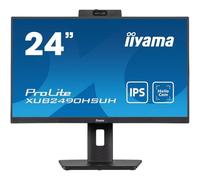iiyama ProLite XUB2490HSUH-B1 23,8" IPS FullHD 100Hz USB-A Webcam Altoparlanti Altezza Regolabile