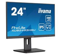 iiyama ProLite XUB2493HSU-B7 24' IPS Monitor, 1920 x 1080 Full HD, 100Hz, 1ms