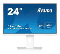 iiyama Monitor XUB2497HSN-W2-23.8", IPS, 1920 x 1080/100Hz, 1H1DP1C, HAS, RJ45