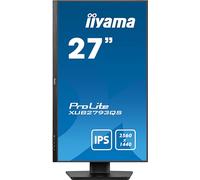 iiyama Prolite XUB2793QS-B6 - Monitor LED IPS, 68,5 cm, 27", WQHD, 100 Hz, HDMI DP Slimline, regolazione dell'altezza, Pivot Adaptive Sync, nero