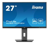 iiyama Monitor XUB2797HSN-B2-27, IPS, 1920 x 1080/100Hz, 1H1DP1C, HAS, RJ45