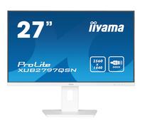 iiyama ProLite XUB2797QSN-W1 Monitor PC 68,6 cm (27") 2560 x 1440 Pixel Wide Quad HD LED Bianco [XUB2797QSN-W1]