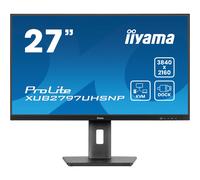 iiyama ProLite XUB2797UHSNP-B1 Monitor PC 68,6 cm (27") 3840 x 2160 Pixel 4K Ultra HD LED Nero [XUB2797UHSNP-B1]