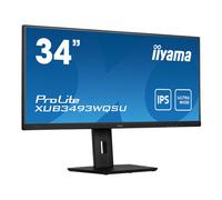 iiyama ProLite XUB3493WQSU-B5 Monitor PC 86,4 cm (34") 3440 x 1440 Pixel UltraWide Quad HD LED Nero