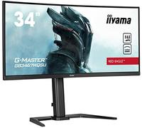 iiyama Schermata PC da gioco curvo, G -Master Red Eagle GB3467WQSU -B5-34 UWQHD - VA - 0.4 ms - 165Hz - 2 x HDMI / 2 x dp - A