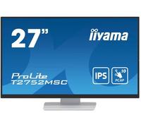 iiyama ProLite T2752MSC-W1 Monitor PC 68,6 cm (27") 1920 x 1080 Pixel Full HD LED Touch screen Bianco [T2752MSC-W1]