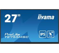 iiyama ProLite T2755MSC-B1 Monitor PC 68,6 cm (27") 1920 x 1080 Pixel Full HD LED Touch screen Da tavolo Nero