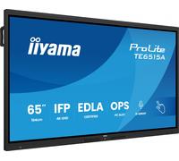 iiyama TE6515A-B1AG 65" IFP Elegante iiWare21E 3840x2160 UHD IPS Android 14 16/128GB 2xHDMI DP 2xUSB-C VESA 600x400
