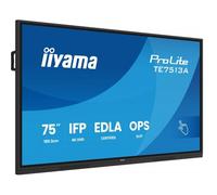 Iiyama TE7513A-B1AG visualizzatore di messaggi Pannello piatto interattivo 190,5