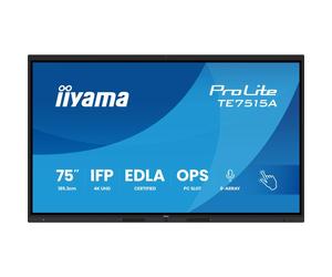 iiyama TE7515A-B1AG 75'' Display interattivo perfetto per comunicare con i tuoi clienti o per l'apprendimento dinamico!
