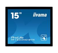 Iiyama TF1534MC-B7X 38,1 cm (15") 1024 x 768 Pixel XGA 370 cd/m² Multi utente 7H