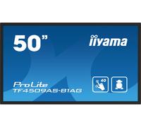 iiyama TF5039AS-B1AG visualizzatore di messaggi Pannello piatto per segnaletica digitale 125,7 cm (49.5") LED 500 cd/m² 4K Ultra HD Nero Touch screen Processore integrato Android 24/7