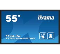 iiyama TF5539AS-B1AG visualizzatore di messaggi Pannello Piatto per segnaletica Digitale 138,7 cm (54.6") LED 500 CD/m² 4K Ultra HD Nero Touch Screen Processore Integrato Android 24/7