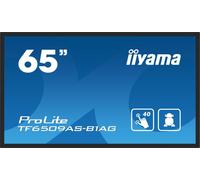 iiyama TF6539AS-B1AG visualizzatore di messaggi Pannello piatto per segnaletica digitale 163,8 cm (64.5") LED 500 cd/m2 4K Ultra HD Nero Touch screen Processore integrato Android 24/7