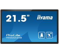 iiyama TW2223AS-B2 visualizzatore di messaggi Pannello piatto interattivo 54,6 cm (21.5") Wi-Fi 400 cd/m² Full HD Nero Touch screen Processore integrato Android 12 24/7