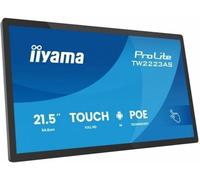 iiyama TW2223AS-B3P Monitor Touch ProLite 21,5" PCAP 10-punti Android 14 24/7 450cd USB-C LAN 3xUSB 2x2W iiSignage
