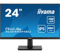 IIYAMA XU2492HSU-B6 24inch ETE IPS-panel 1920x1080 100Hz 250cd/m Speakers HDMI DisplayPort 0.4ms MPRT FreeSync USB-HUB