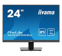 IIYAMA XU2495WSU-B7 MONITOR, 24 ", UHD 4K, 1920 x 1200 Pixel, tempo di risposta 4 ms, refresh rate 75 Hz