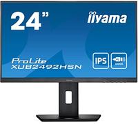 iiyama XUB2492HSN-B5-23.8 pollici, IPS, 1920 x 1080 75Hz, 1H1DP1C, HAS, RJ45