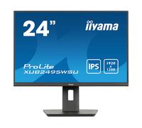 IIYAMA XUB2495WSU-B7 MONITOR, 24 ", UHD 4K, 1920 x 1200 Pixel, tempo di risposta 4 ms, refresh rate 75 Hz