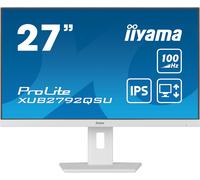 Iiyama prolite xub2792qsu-w6 monitor pc 27`` 2560x1440 pixel wide quad hd led bianco