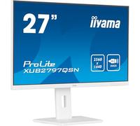 iiyama ProLite XUB2797QSN-W1 Monitor PC 68,6 cm (27") 2560 x 1440 Pixel Wide Quad HD LED Bianco [XUB2797QSN-W1]