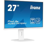 iiyama XUB2797QSU-W2 27" IPS LCD Slim Bezel, 100Hz, 1ms (MPRT), 2560x1440, HDMI/DP, 2 x USB, 2 x 2W Altoparlanti, Supporto regolabile in altezza, TCO09 & TUV-GS