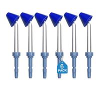 IIYL Punte di ricambio per il lavaggio del naso per irrigatore orale Waterpik Wp-100 Wp-450 Wp-250 Wp-300 Wp-660 Wp-900 (confezione da 6)