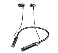 iJiZuo Cuffie Bluetooth, Auricolari Bluetooth 5.1 Senza Fili, Cuffiette Bluetooth Magnetici con Microfono e Comando a 3 Pulsanti, Mpermeabili Cuffie Sport, per Corsa, Fitness (Nero)