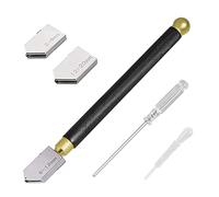 iJiZuo Tagliavetro 2mm-20mm, Tagliavetro Professionale, Carburo con Design Ergonomico Della Maniglia Gamma, per Specchio e Piastrelle in Mosaico di Vetro Spesso