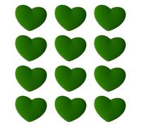 Ijksbehjf 12pcs Tennis Accessori Vibrazioni Dampener Racchetta Dampeners String Dampener A Forma di Cuore Racchetta Ammortizzatore Silicone Assorbitore