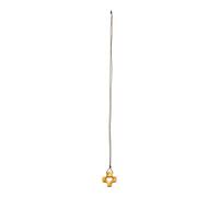 Ijksbehjf Collana con ciondolo a forma di cuore con croci in legno, realizzata a mano, gioiello religioso per battesimi, Natale o uso quotidiano, collana con croce in legno a forma di cuore