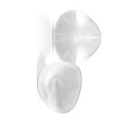 Ijksbehjf Protesi mammarie in silicone triangolo invisibile per le donne leggero Devise mani realistiche sentirsi confortevole per il nuoto sorgenti termali triangolo invisibile seno in silicone, D