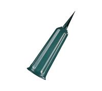 Ijksbehjf Vaso da fiori resistente antivento per tombe, prati, giardini, facile da inserire, protegge i fiori all'aperto all'aperto e cimitero