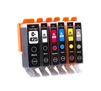 IJOSADON 1 2 3 4 Set di cartucce di inchiostro compatibile PGI-425 CLI-426 Funziona con IP4840 IP4940 IX6540 MG5140 MG5240 MG5340 MG6140 MG6240 8140 8240 Printers(6COLOR 1SET)