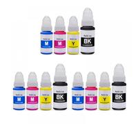 IJOSADON 1 bottiglia di ricarica a base d'acqua per inchiostro Dey GI 490 da 3 SET compatibile con la stampante G1400 G1410 G1411 G2400 G2410 G2411 G3400(3 set)